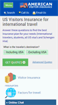 Mobile Screenshot of americanvisitorinsurance.com
